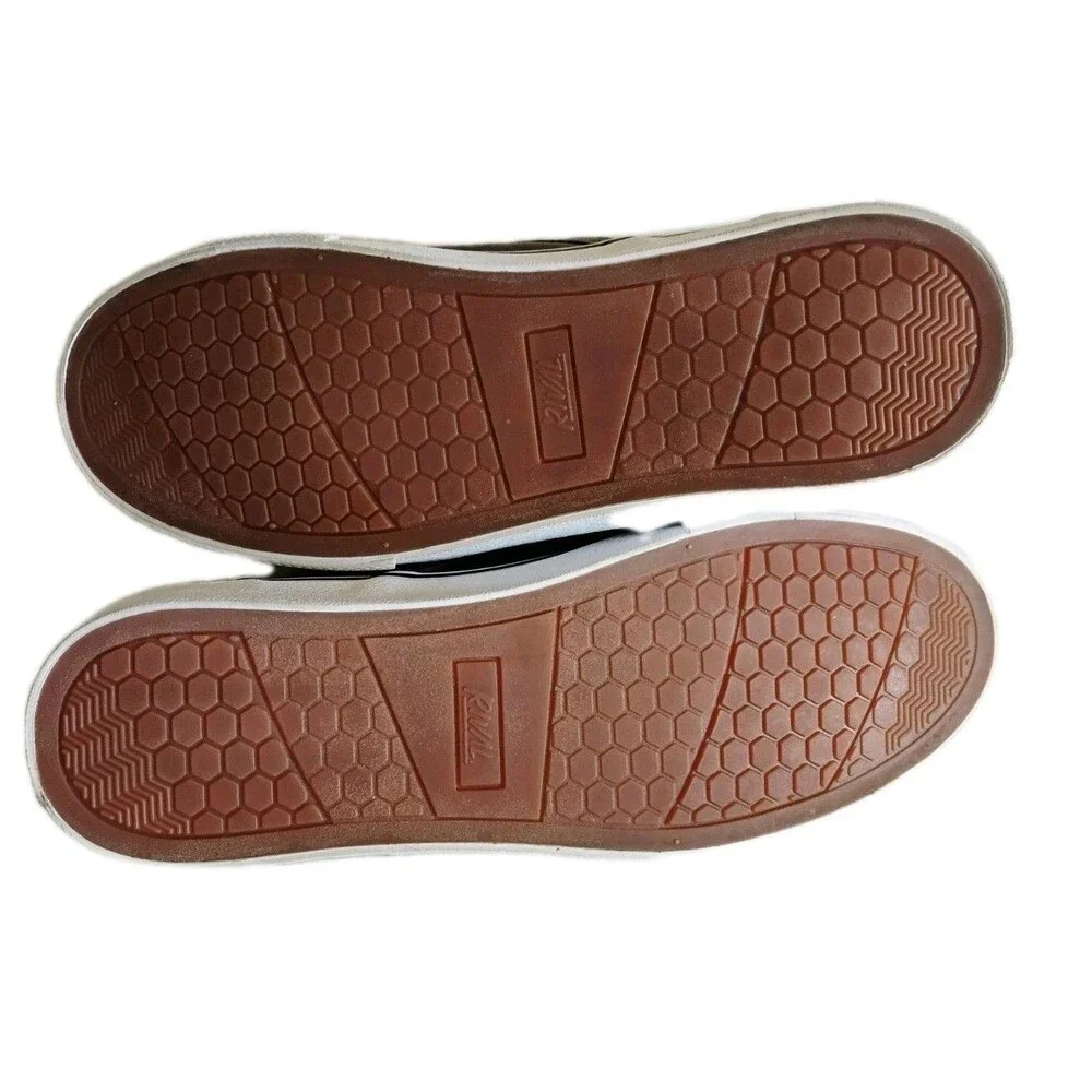 Rival‎ Mens Gray Slip-On Canvas Shoes Size 10